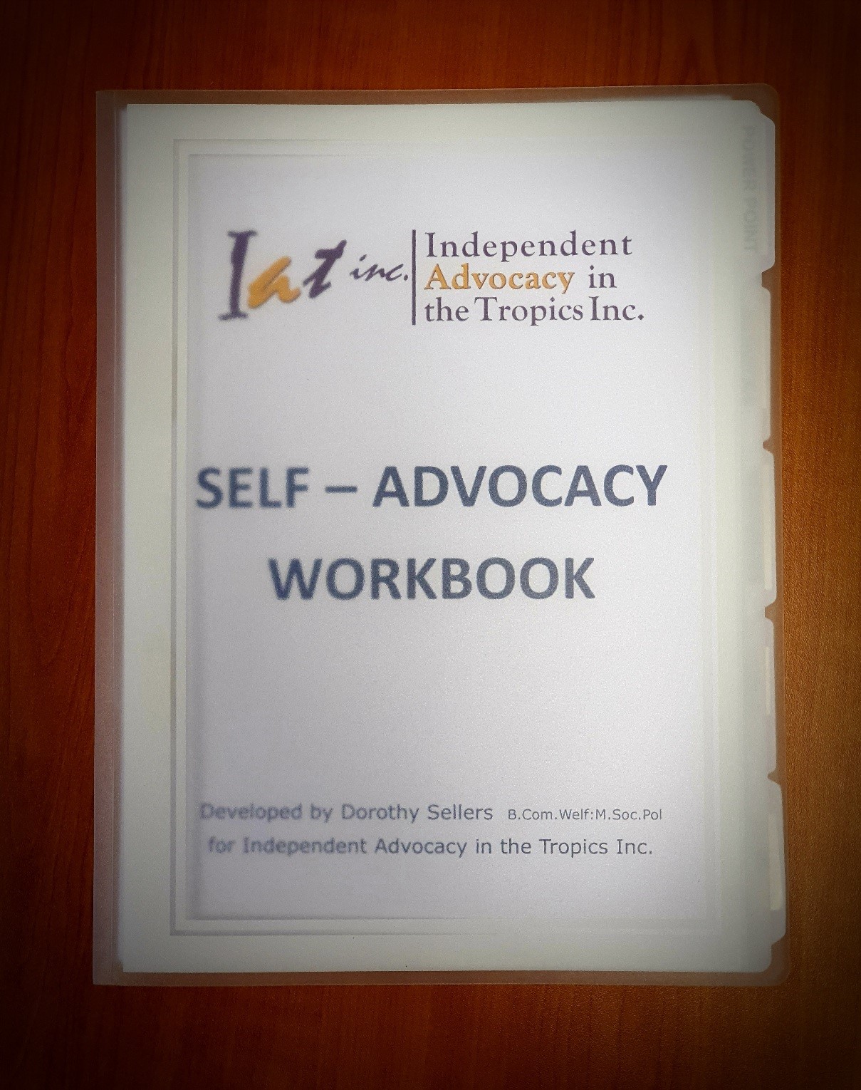 Self-Advocacy Workbook Cover Image